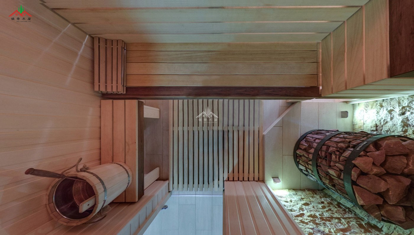 出口芬兰99个平方单层重型木屋别墅