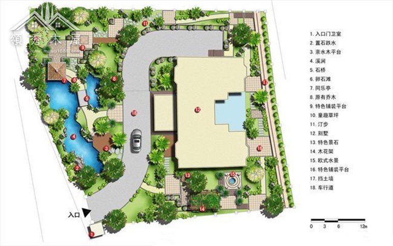 园林酒店规划设计