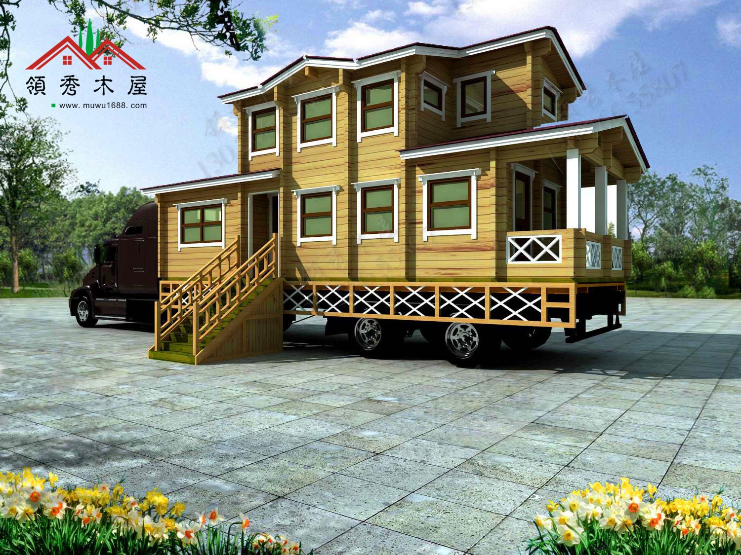 汽车移动木屋，汽车木屋(图2)