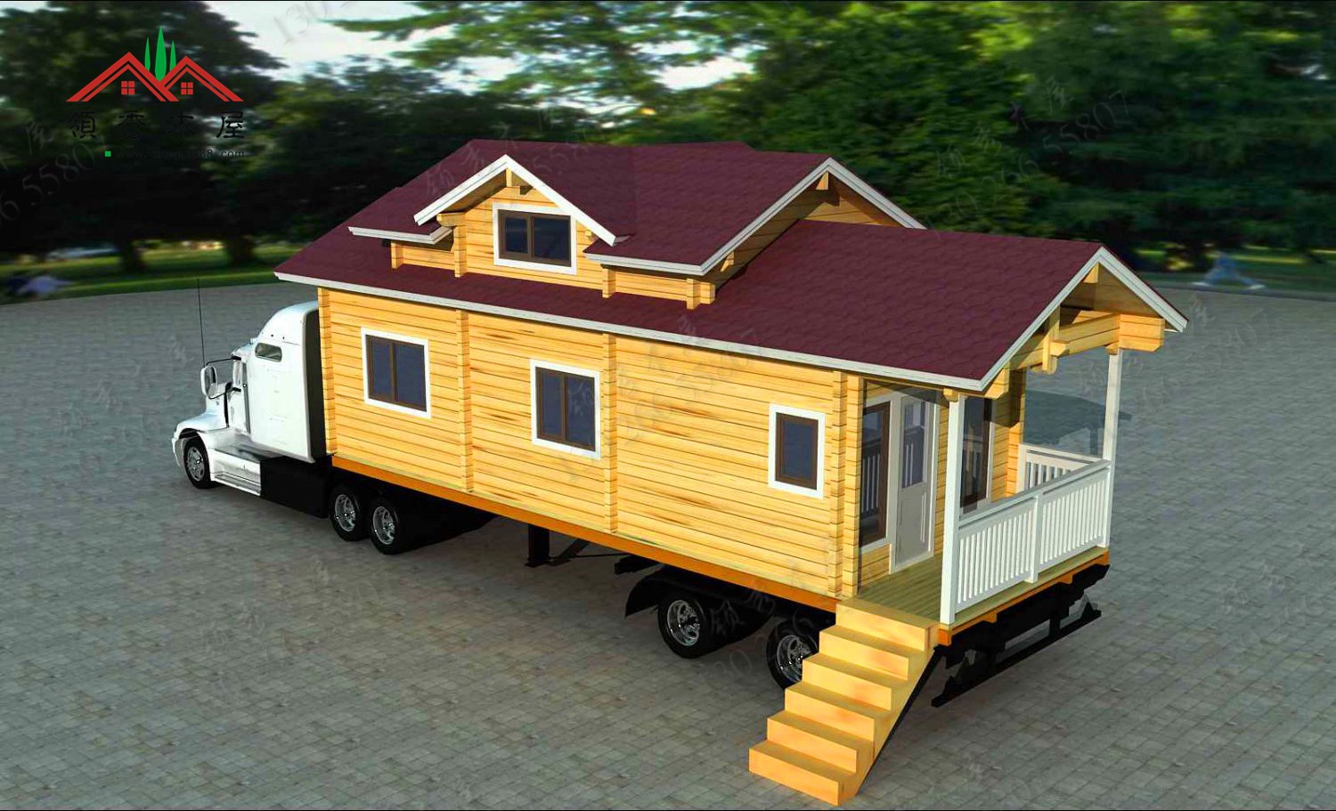 汽车移动木屋，汽车木屋(图3)