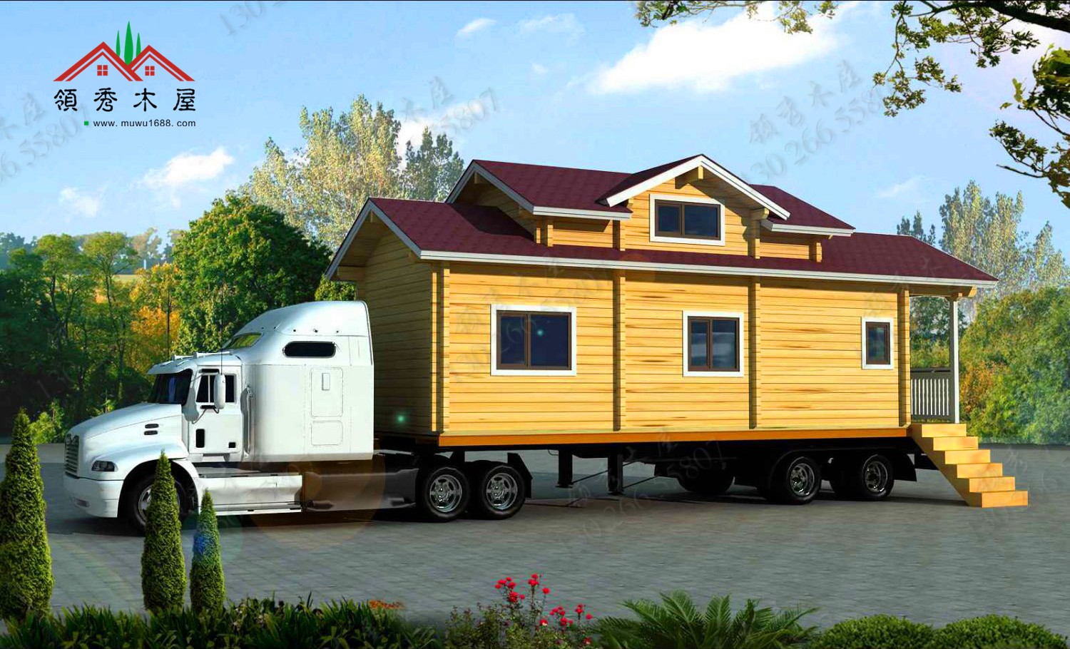 汽车移动木屋，汽车木屋(图4)