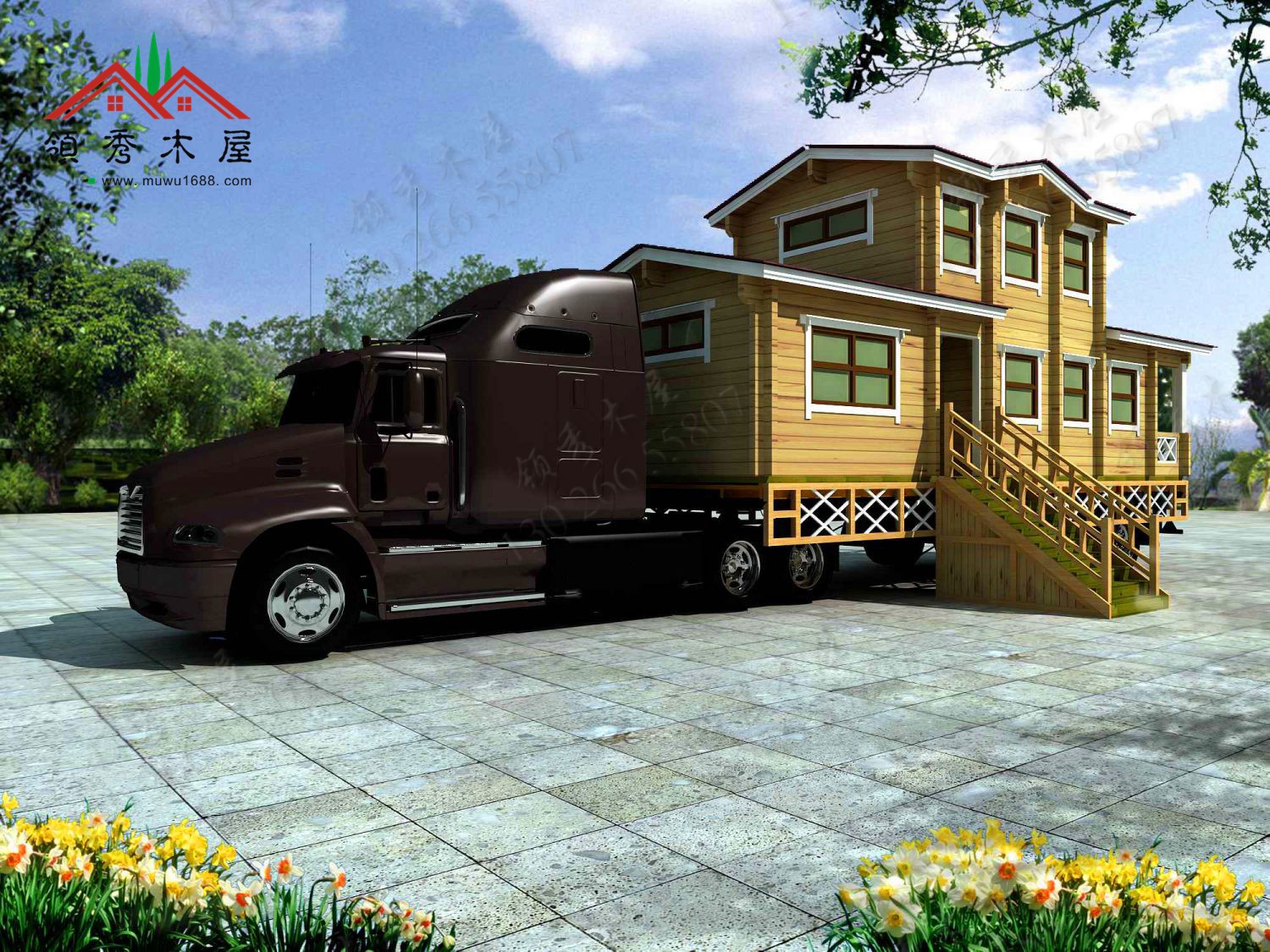 汽车移动木屋，汽车木屋(图8)