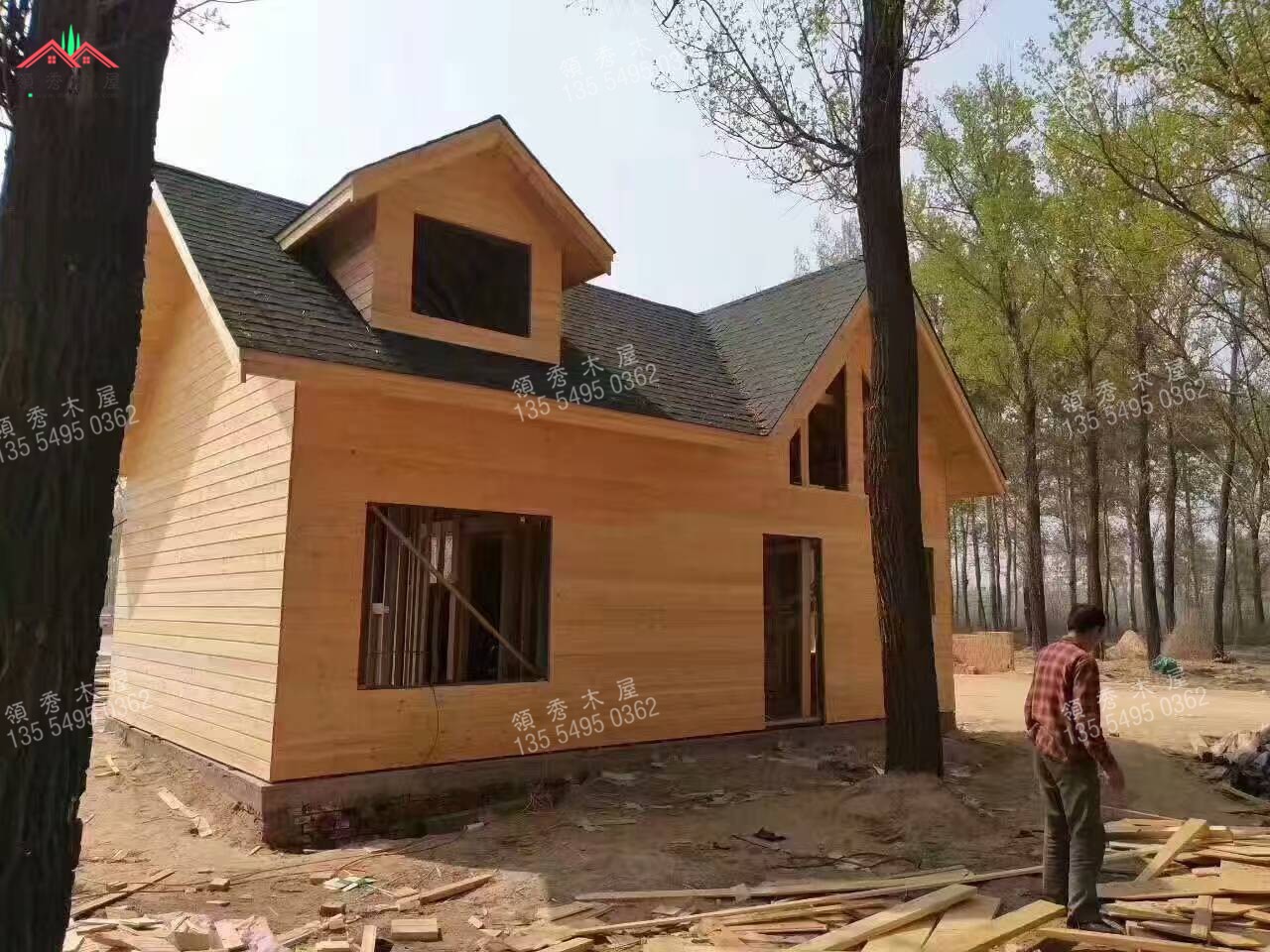 新建木屋群