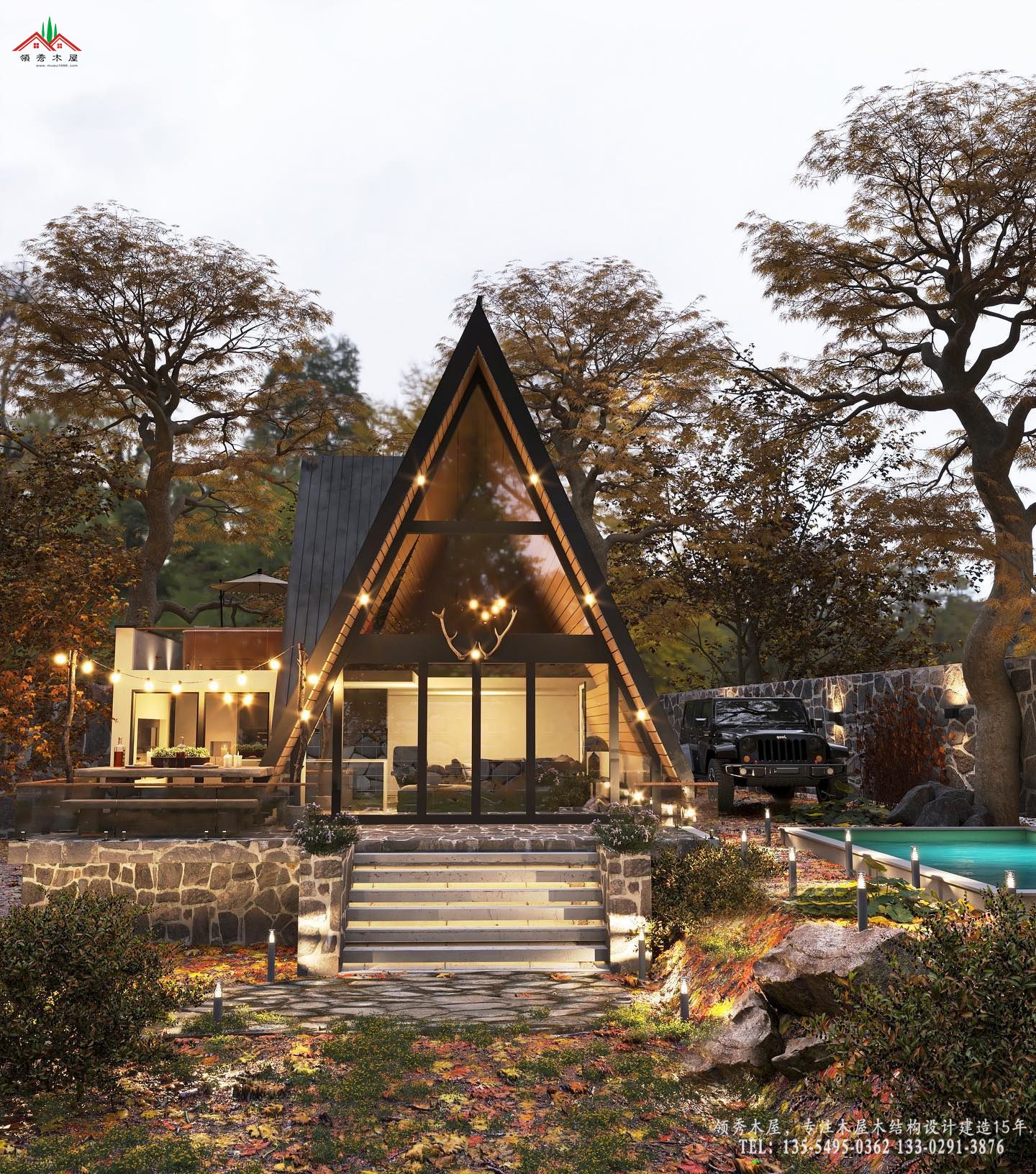 modern-a-frame-cabin-night-view-lighting (3).jpg