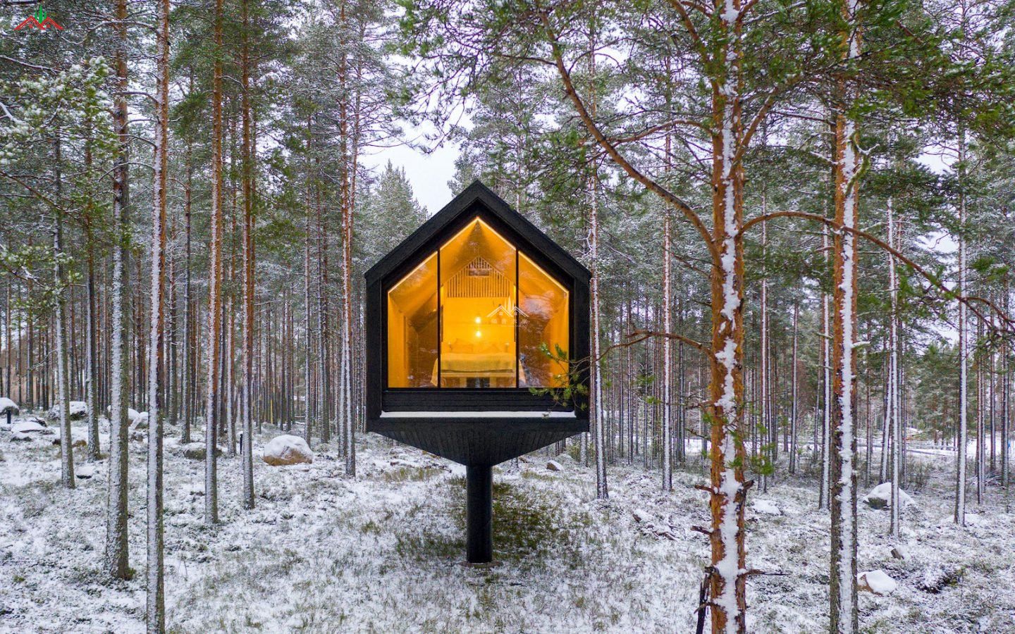 森林特色创意小木屋