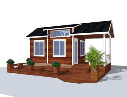 小木屋设计，20平米的居